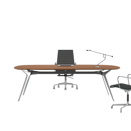 مكاتب بأرجل معدنية