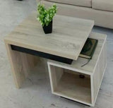 Coffee Table – Wood Laminate Veneer Top with Wooden Legs – TE13