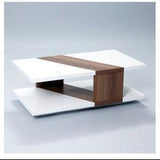 Coffee Table – Wood Laminate Veneer Top with Wooden Legs – TE16
