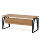 مكتب تنفيذي - سطح MDF مع أرجل معدنية A-Frame - MD32