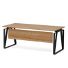 Executive Desk with Metal Legs