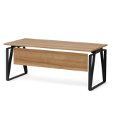 Executive Desk with Metal Legs