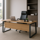 مكتب تنفيذي - سطح MDF مع أرجل معدنية A-Frame - MD32