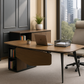 Executive Desk – Multi-Size Metal Legs – MD65