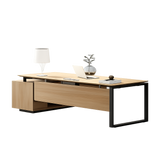 Executive Desk with Metal Legs