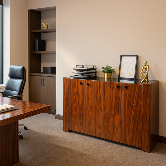 Sideboard Cabinet – Premium Laminate Low Profile – CB538