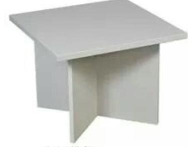 طاولة قهوة - سطح من خشب MDF المُصفح بأرجل معدنية - TE06