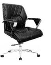 Mid-Back Executive Leather Office Chair
