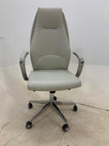 Executive Leather Office Chair – Luxury High Back with Headrest – CH505A