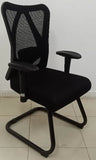 Visitor Chair – Mesh Back, Cantilever Chrome Frame – CH855V