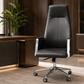 Executive Leather Office Chair – Premium High Back Faux Leather – CH672A