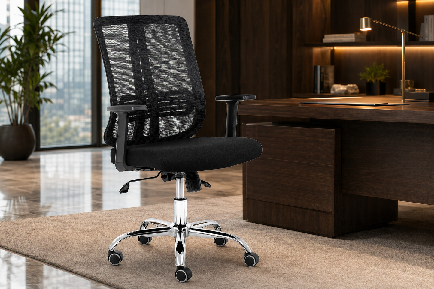 Ergonomic Task/Employee Office Chair – Mesh Back – CH17B