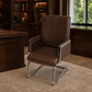 Visitor Chair – Luxury High Back Faux Leather – CH672V