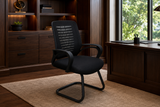 Visitor Chair – Mesh Back, Metal Sled Base – CH49V