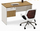 Employee Desk – 1 Suspended Drawer &amp; 1 Door, 17mm MDF Legs – ED 22