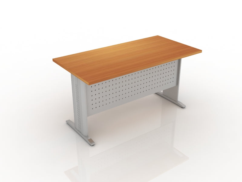 Employee Desk – Metal Frame, Metal Modesty Panel, No Drawers – ED 27