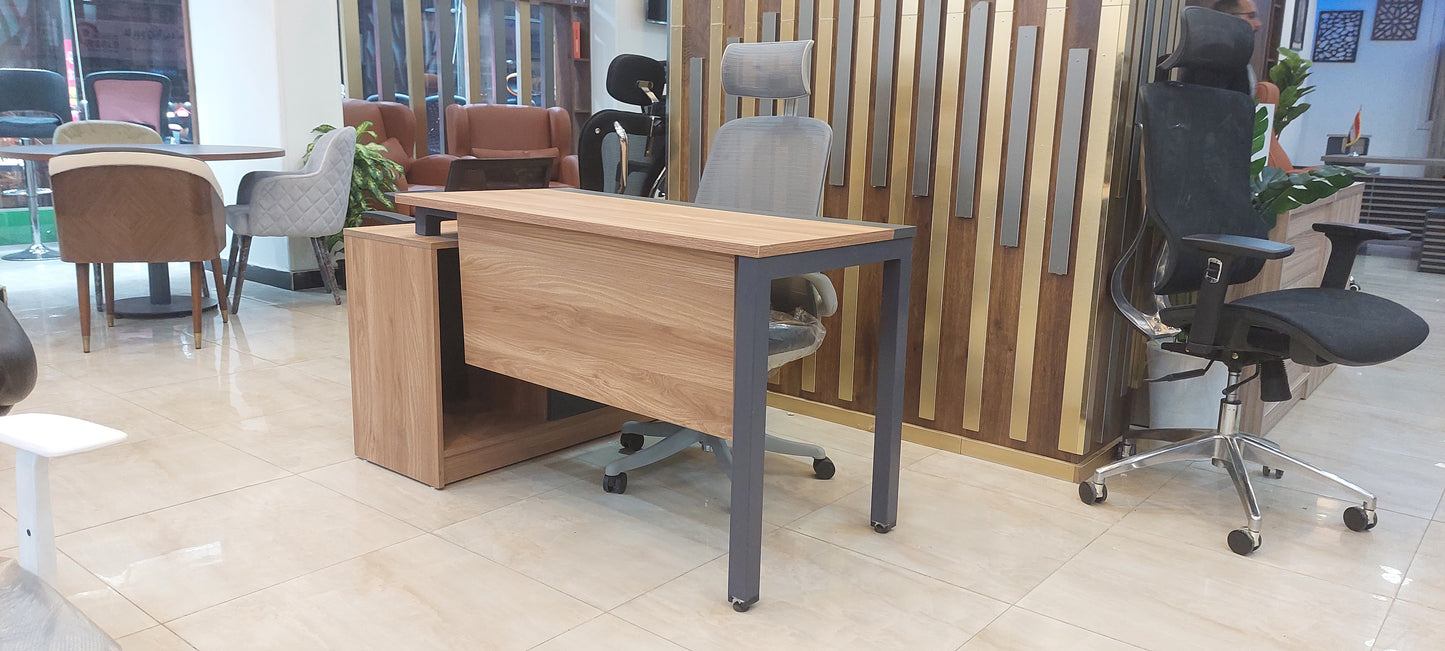 Employee Desk – 3 Drawers, 34mm Top, Side Drawer Unit 40×60cm – ED 33