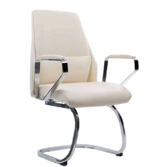 Visitor Chair – Premium High Back Faux Leather – CH666V