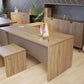 Executive Manager Desk – Metal Leg & MDF Top – MD147