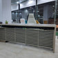 Executive Wooden Desk – Slatted Panel Multi-Size – MD151