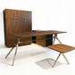 Executive Desk – Industrial Steel Frame & 25mm MDF Top – MD230