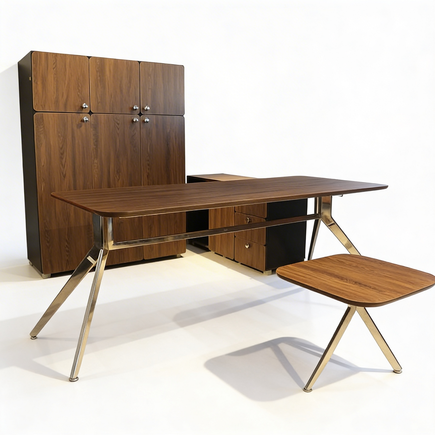 Executive Desk – Industrial Steel Frame & 25mm MDF Top – MD230