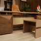 Executive Wooden Desk – L-Shaped with Side Storage – MD530