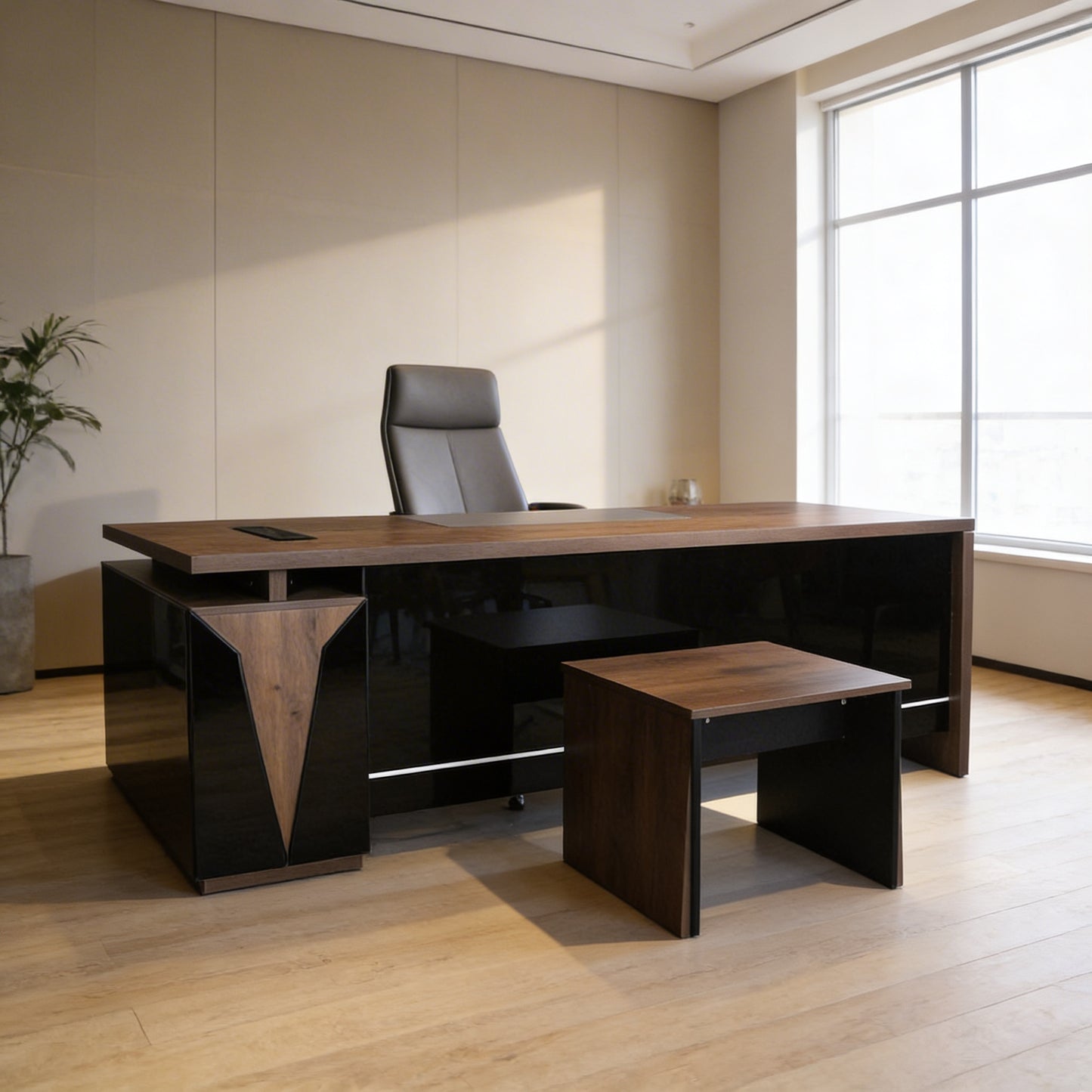 Executive Wooden Desk – Luxury Office Suite Multi-Size – MD570