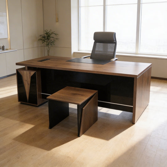 Executive Wooden Desk – Luxury Office Suite Multi-Size – MD570