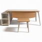 Executive Desk – Multi-Size Metal Legs – MD65