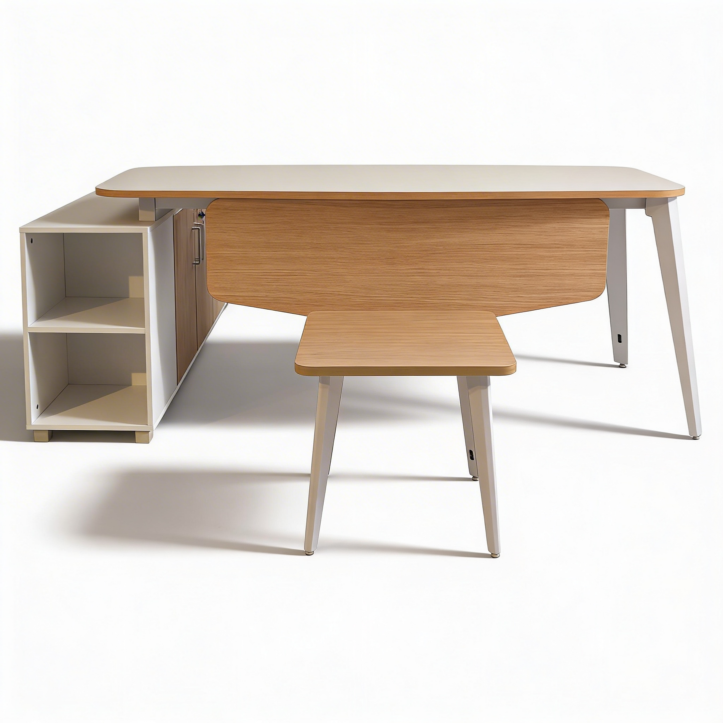 Executive Desk – Multi-Size Metal Legs – MD65