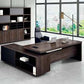 Executive Manager Desk – 4.5cm Thick Top & Integrated Side Unit – MD900