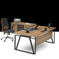 Executive Desk – MDF Top with A-Frame Metal Legs – MD32