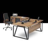 Executive Desk – MDF Top with A-Frame Metal Legs – MD32
