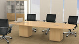 Meeting Table – MDF Veneer, Angled Metal Legs – MT616