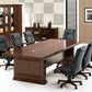 Meeting Table – 50mm Oak Veneer Top, Wooden Base – MT932