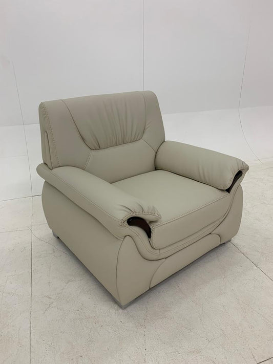 Lounge Sofa – Faux Leather, Pine Wood Frame & Legs – SF-200
