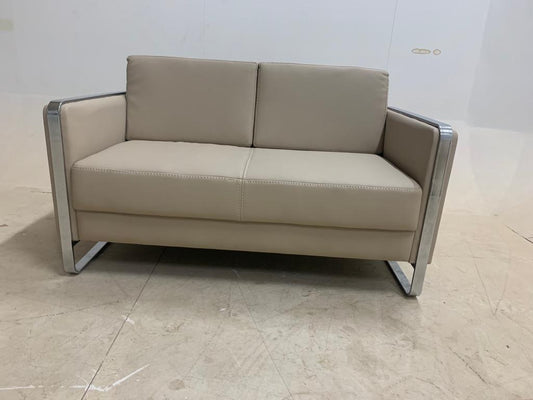 Lounge Sofa – Faux Leather, Pine Wood Frame & Legs – SF-201