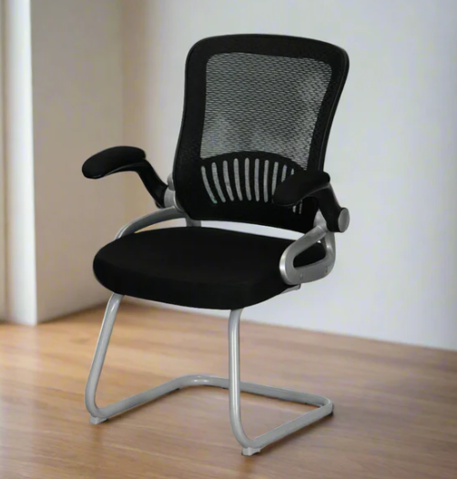 Visitor Chair – Mesh Back, Cantilever Chrome Frame – CH44V