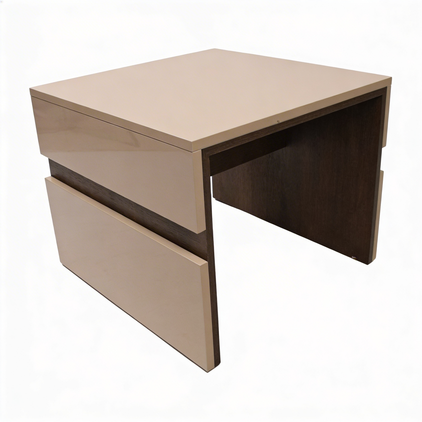 Tea Table – MDF Laminated Veneer Top with Metal Legs 50×50cm – TE118