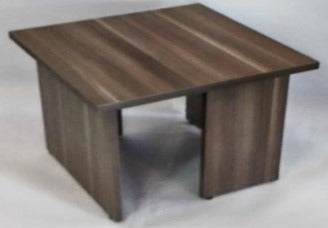 طاولة شاي - سطح مربع من خشب MDF المُصفّح مع أرجل متشابكة 50×50 سم - TE145