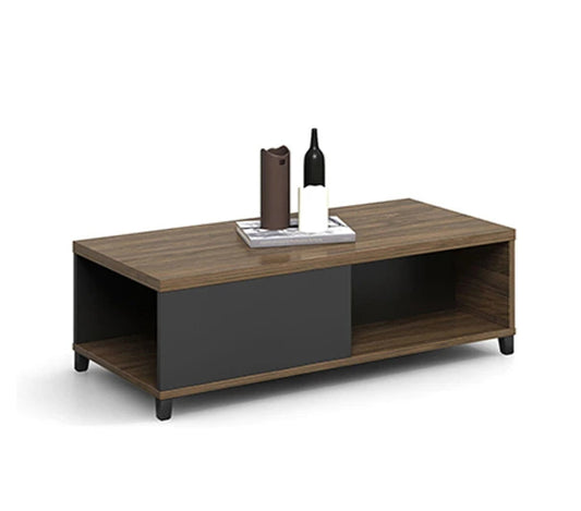 Tea Table – MDF Top with Open Shelf & Storage Compartment 100×50cm – TE115