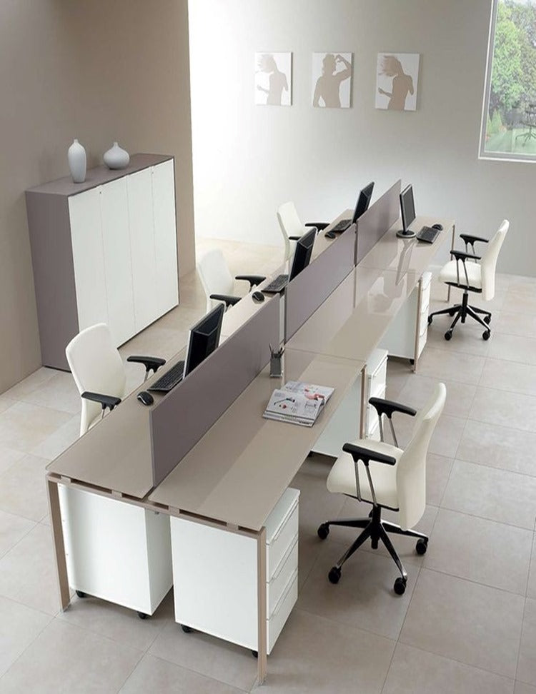 Workstation – Multi-Seat MDF & Metal Base – WR16