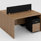 Workstation – 2-Person MDF & Metal Base – WR25