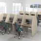 Call Center Workstation – 4-Person Cluster, MDF – WR266