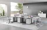 محطة عمل مركز الاتصال - مجموعة ثلاثية، MDF - WR33