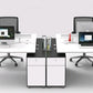 Workstation – 4-Person with Privacy Screens, MDF – WR606D