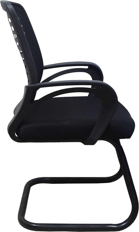 Visitor Chair – Mesh Back, Metal Sled Base – CH49V