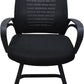 Visitor Chair – Mesh Back, Metal Sled Base – CH49V