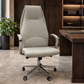 Executive Leather Office Chair – Luxury High Back with Headrest – CH505A
